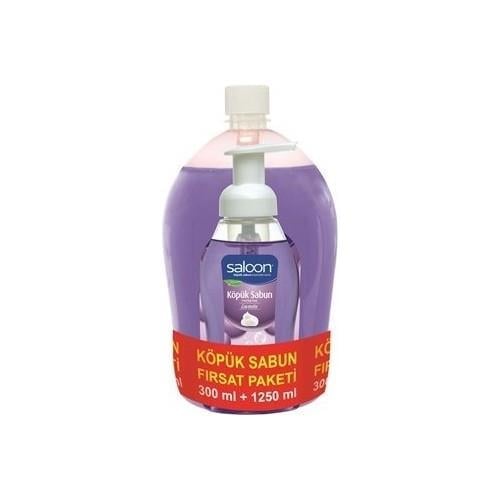 Saloon Köpük Sabun Lavanta 300 + 1250 ml