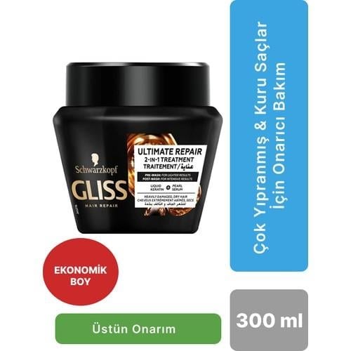 Schwarzkopf 2 'si 1ARADA Bakım Maskesi 300ML