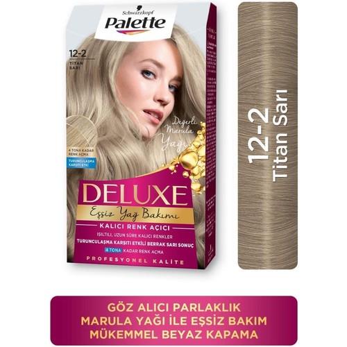 Schwarzkopf Palette Deluxe 12-2 Titan Sarı Saç Boyası