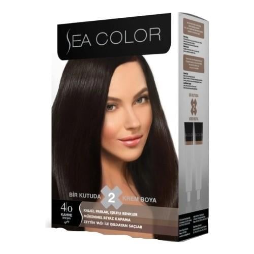 Sea Color Kit Saç Boyası 4.0 Kahve