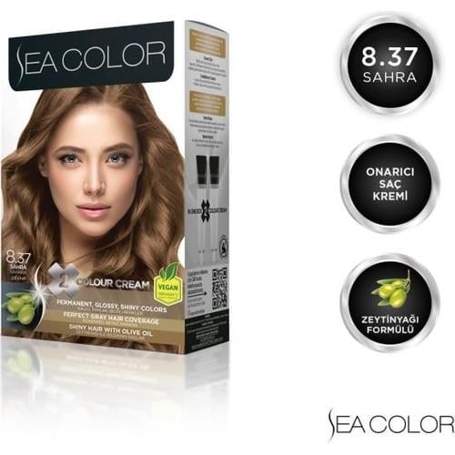 Sea Color Kıt Saç Boyası 8.37 Sahra