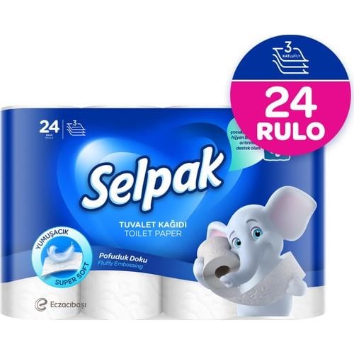 Selpak Hijyen 24'Lü Tuvalet Kağıdı