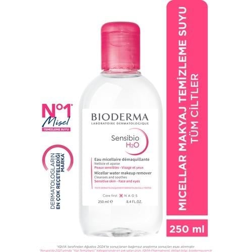 Sensibio H2O Hassas ve Normal Ciltler için Micellar Makyaj Temizleme Suyu 250 ml