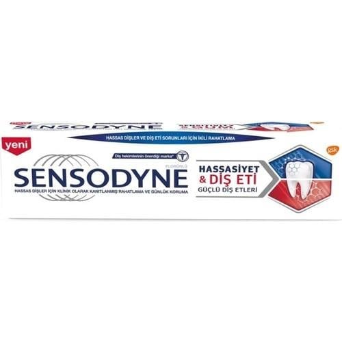 Sensodyne Hassasiyet ve Diş Eti Macunu 75 ml