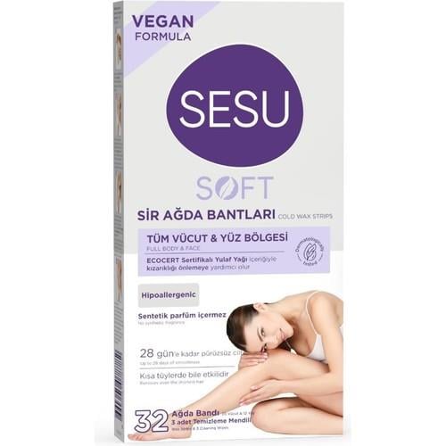 Sesu Ağda Bandı 32'li Soft Yulaf