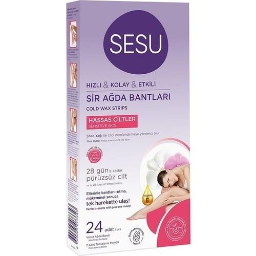 Sesu Sir Ağda Bantları 42 'Li Set Hassas Ciltler