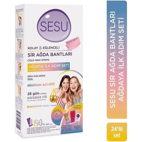 Sesu Sir Ağda Bantları Ağdaya Ilk Adım Seti 24'Lü