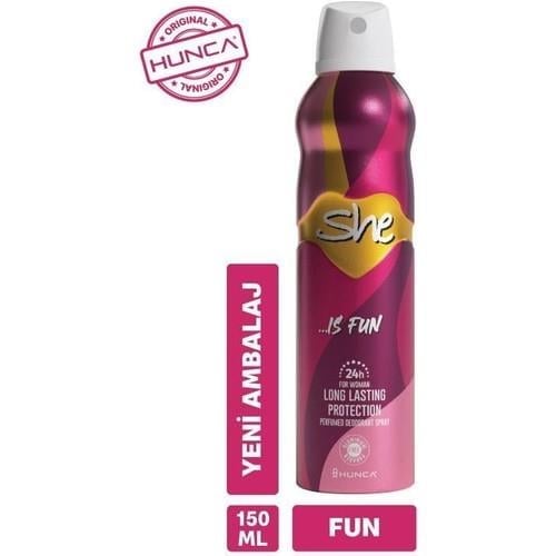 She Fun Kadın Deodorant (150 Ml)