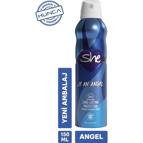 She Kadın Deodorant Sprey 150 ml Tatlı ve Duygusal Koku ile Özgüven Artırıcı