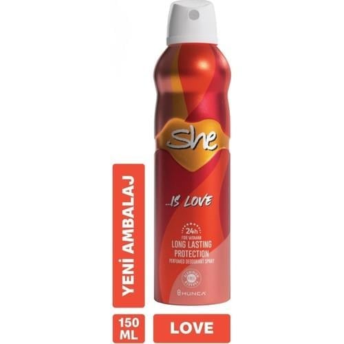 SHE LOVE KADIN DEODORANT 150ML