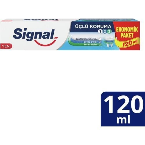 Signal Diş Macunu Üçlü Koruma 120 ml