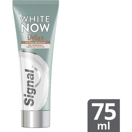 Signal White Now Detox Hindistan Cevizi Özlü Diş Macunu 75 ML