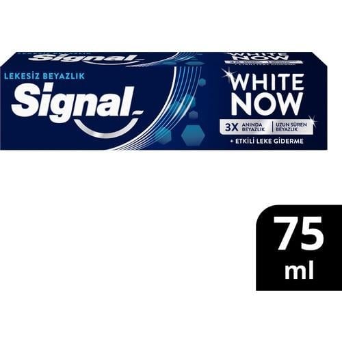 Signal White Now Diş Macunu Lekesiz Beyazlık Etkili Leke Giderme 75 ml