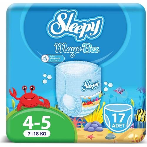 Sleepy Mayo Bebek Bezi 5 Beden 17 Adet 7-18 kg