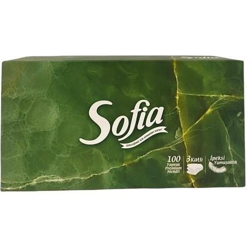 Sofıa Kutu Mendil 100'LÜ