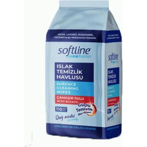 Sofline Softline Yüzey Havlusu 100'LÜ Çamaşır Sulu