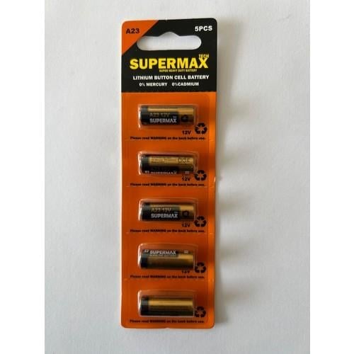 Supermax A23 Süpermax 23A 12V Pil 5'li Paket