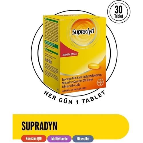 Supradyn Koenzim Q10 Multivitamin 30 Tablet