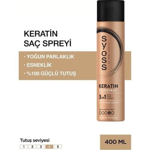 Syoss Keratin Saç Spreyi 400 ml