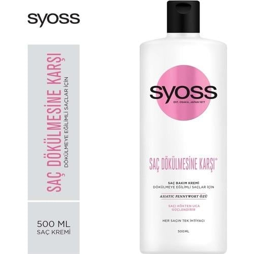 Syoss Saç Bakım Kremi Güçlendirici Etkiyle 500 ml Asiatic Pennywort Özlü