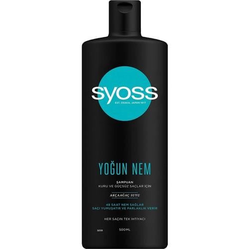 Syoss Yoğun Nem Şampuan 500 Ml 1 Adet Saç Bakım Şampuanı