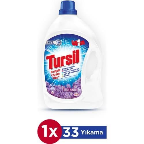 Tursil Matik Power Jel Beyazlar&Renkliler Sıvı Çamaşır Deterjanı Leylak Bahçesi 2145Ml (33 Yıkama)
