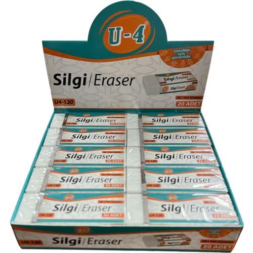 U-4 20LI Beyaz Silgi