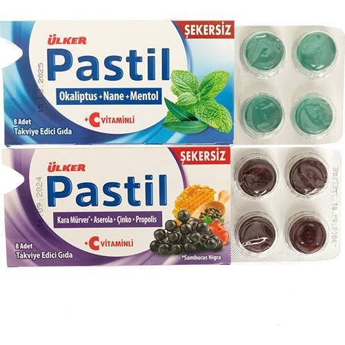 Ülker Pastil Kara Mürver + Aserola + Çinko + Propolis 8 Adet