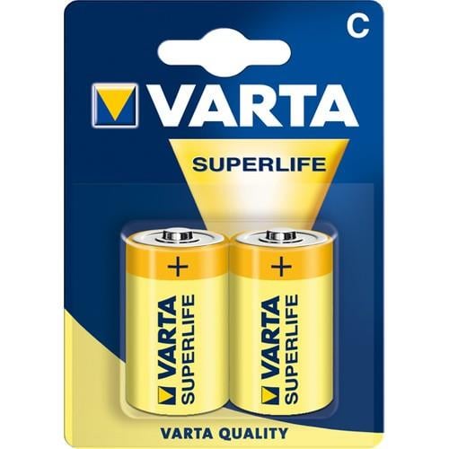 Varta 2014 Superlife C Size 2li Orta Boy Pil ( Blister )