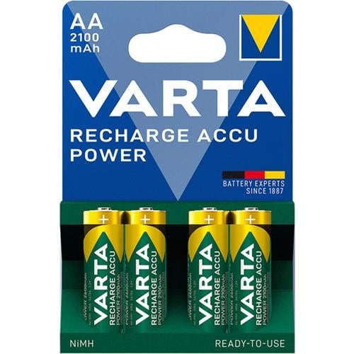 Varta 56706 2100 Mah Aa Ni-Mh Şarj Edilebilir Kalem Pil 4'lü