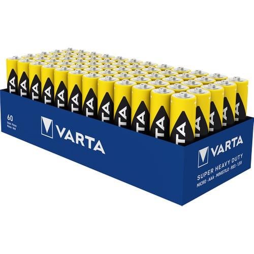 Varta 60 Adet İnce Pil Aaa heavy duty Çinko Karbon Kumanda Pili