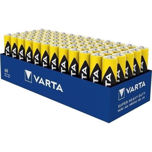 Varta 60 Adet Ince Pil Aaa Superlife Çinko Karbon Kumanda Pili Varta Süperlife 60