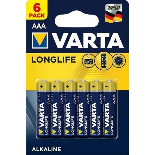 Varta Longlıfe Aaa Ince Pil 6'lı