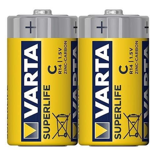 Varta Superlife Çinko Orta C Boy Pil (24'lü Paket)