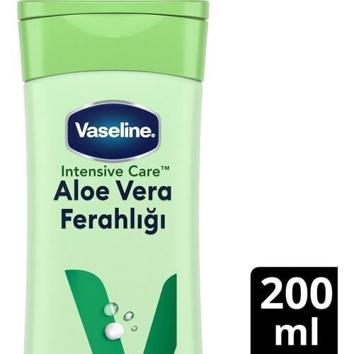 Vaseline Vücut Losyonu Aloe Vera Ferahlığı Kuru Ciltler İçin 200 ml