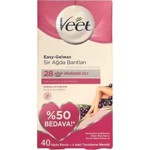 Veet Normal Ciltler İçin Sir Ağda Bantları 40'lı