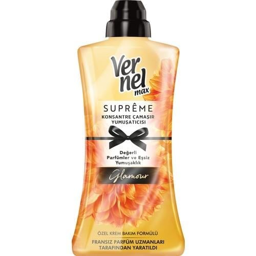 Vernel Max Konsantre Çamaşır Yumuşatıcısı 1200ml (50 Yıkama) Supreme Glamour