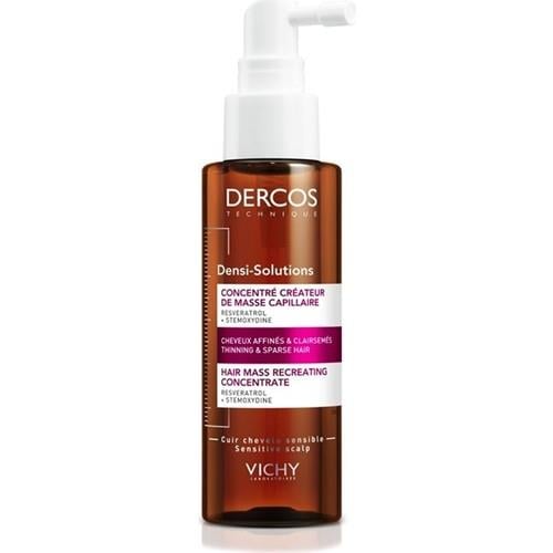 Vichy Dercos Densi-Solutions Güçlendirici ve Hacim Veren Saç Serumu 100 ml – İncelmiş Saçlar için Resveratrol ve Stemoxydine