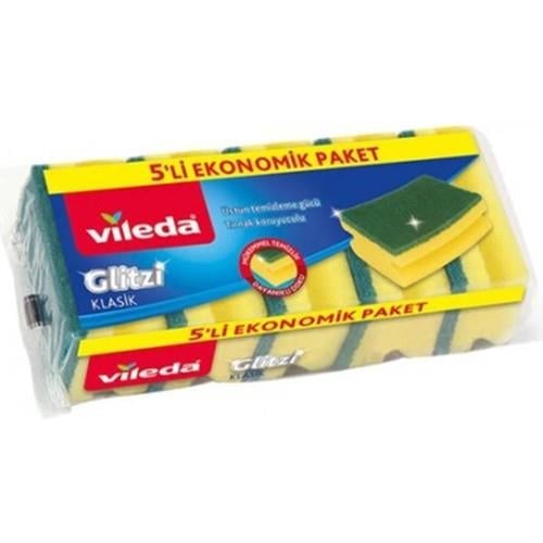 Vileda Oluklu Sünger Ekonomik Paket 5 li