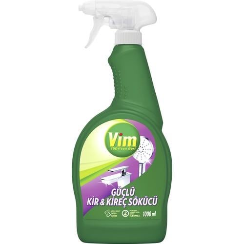 Vim Güçlü Kir & Kireç Sökücü Sprey Kir ve Kireç Lekelerinde Anında Etkili 1000ml