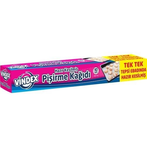 Vindex Kesilmiş Pişirme Kağıdı 42X37 10 Adet