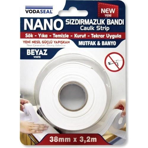 Vodaseal Sızdırmazlık Bandı Beyaz 38 mm x 3 2 mt