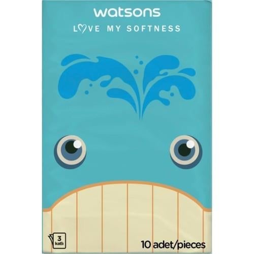 Watsons Hankies Mini Cow 6'lı Mendil