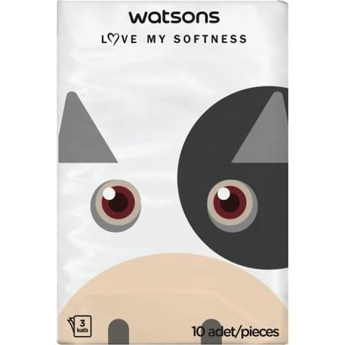 Watsons Hankies Mini Parrot 6'lı Mendil