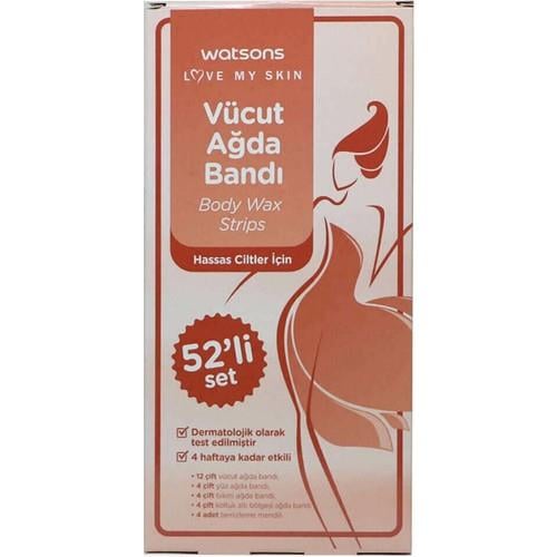 Watsons Karma Paket Hassas Cilt Ağda Bandı 52 Adet