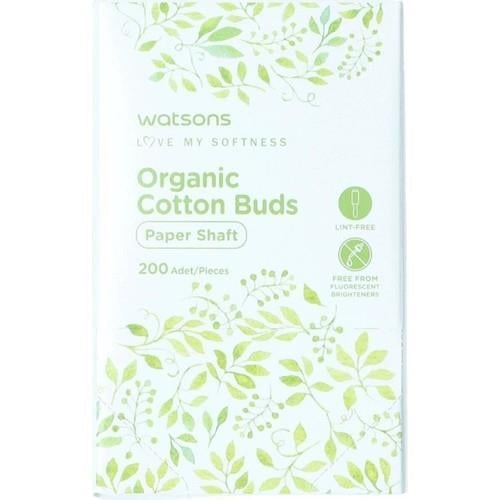 Watsons Organik Kulak Çubuğu 200 Adet