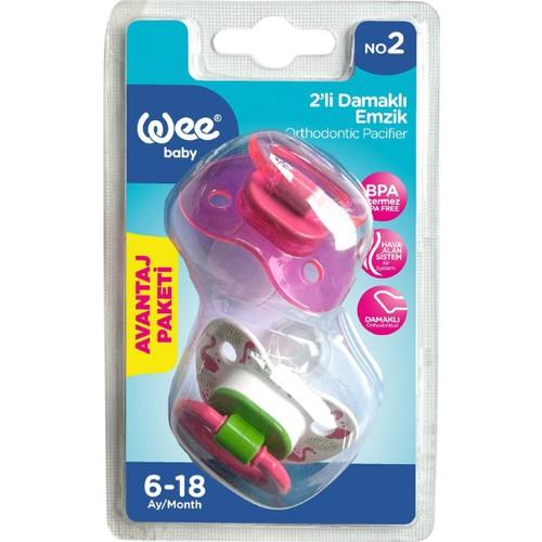 Wee Baby 2'li Damaklı Emzik No 2