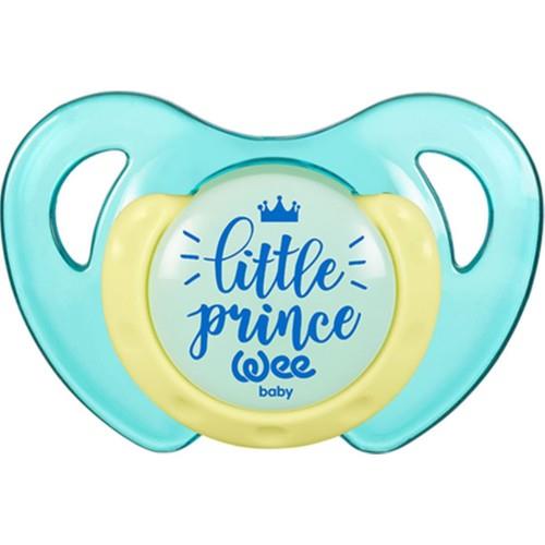 Wee Baby Desenli Damaklı Kelebek Emzik No:3 - MAVİ