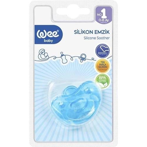 Wee Baby Full Silikon Emzik - MAVİ
