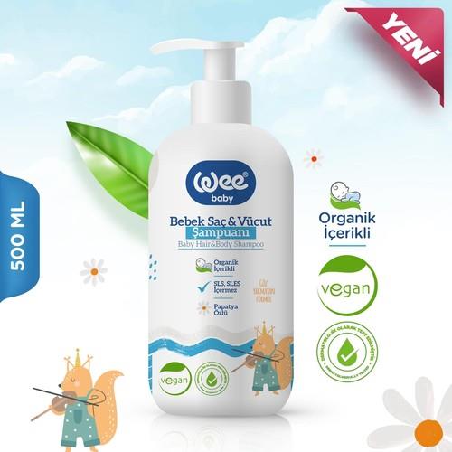 Wee Baby Saç ve Vücut Şampuanı 500 ml